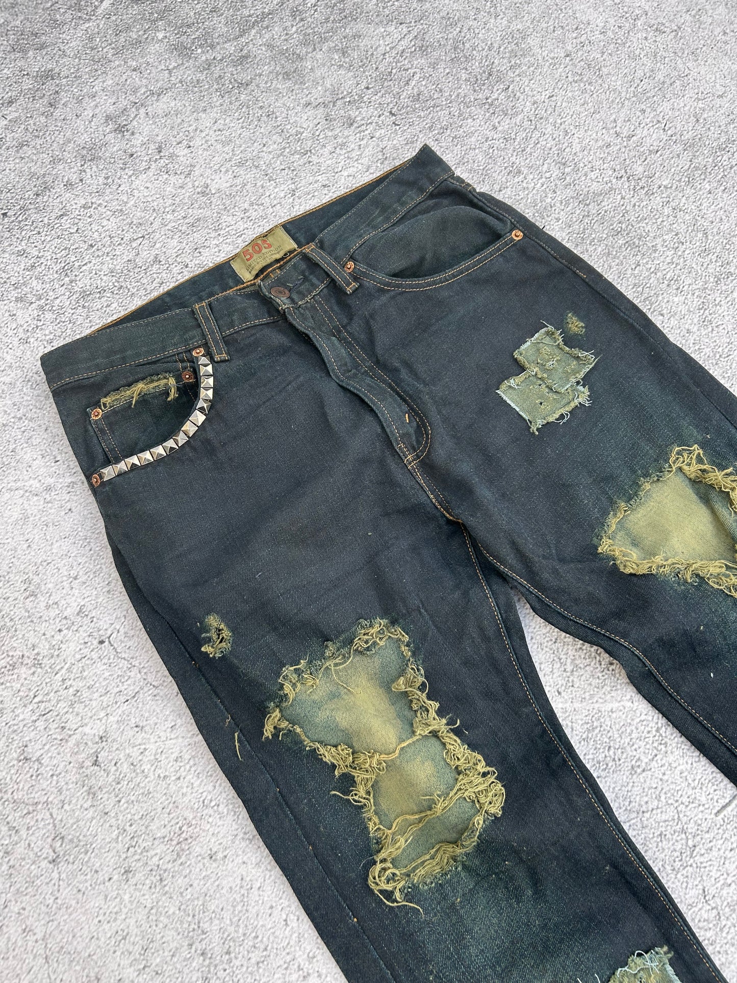 Flared GR1NCH Jeans 1/1